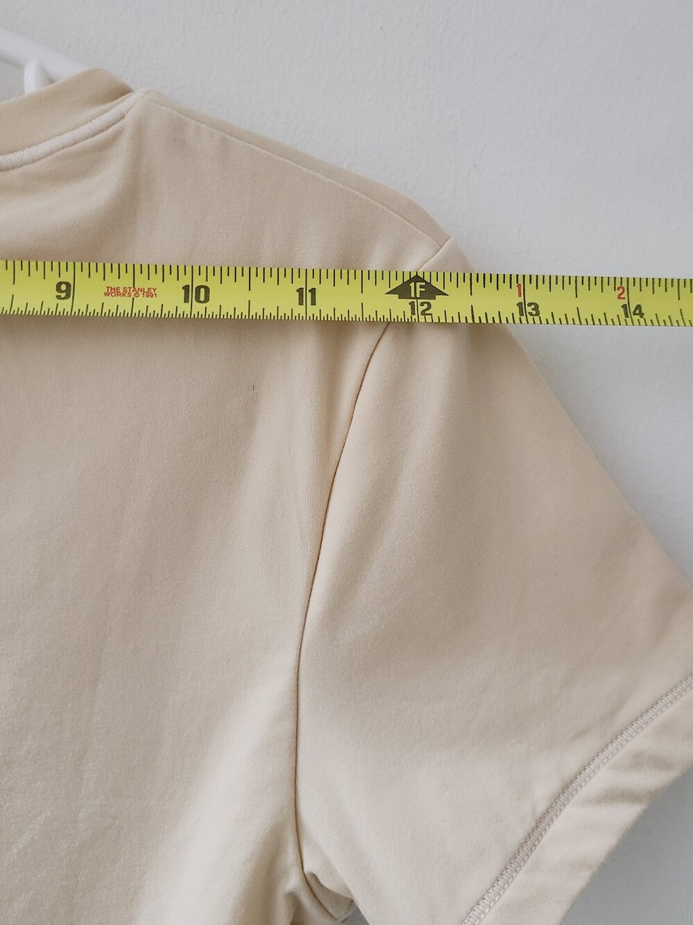 Skims Fits Everybody T-Shirt Bodysuit in Sand Nude Sz XXS NWT - Picture 9 of 11